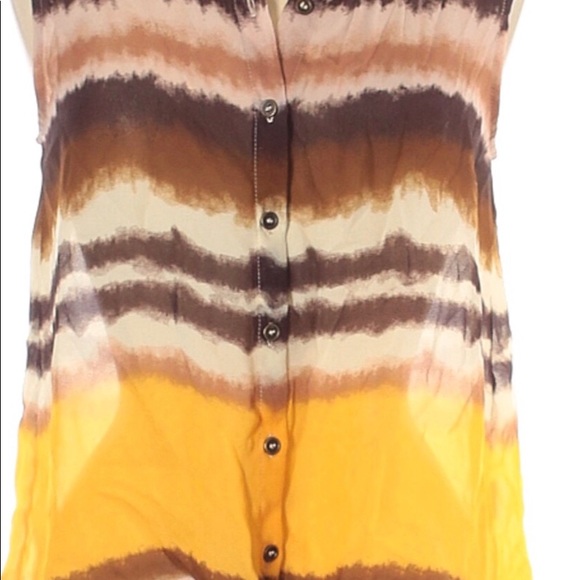 NWOT Roz & Ali plus size 2X sleeveless blouse poly - Picture 3 of 7